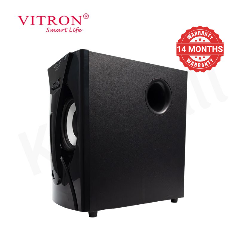 Vitron 3.1CH X-Bass Home Theatre System AC/DC Bluetooth Woofer Speaker System Subwoofer Home Audio System USB SD MP3 FM Radio 10000W V612