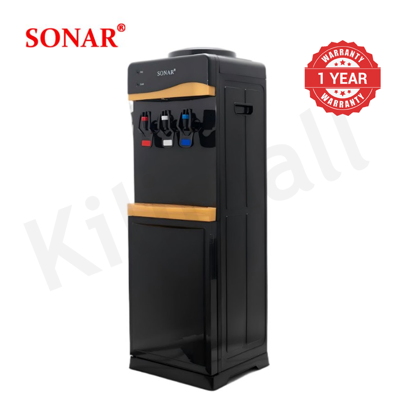 Sonar Top Loading Hot & Cold & Normal Water Dispenser Freestanding Water Cooler with Push Tap SR-A7C/SR-B7C