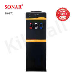 Sonar Top Loading Hot & Cold & Normal Water Dispenser Freestanding Water Cooler with Push Tap SR-A7C/SR-B7C