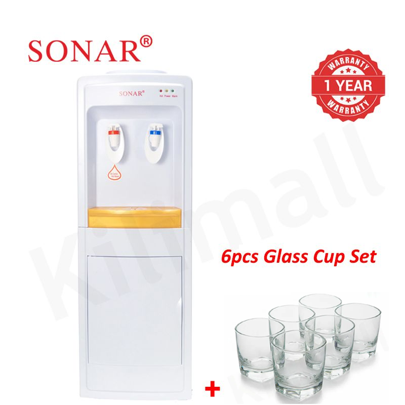 【Exclusive Offer】Sonar Top Loading Hot and Cold Water Dispenser Durable Standing Water Cooler Push Taps for Home Business Office 1 Year Warranty SR-A5C