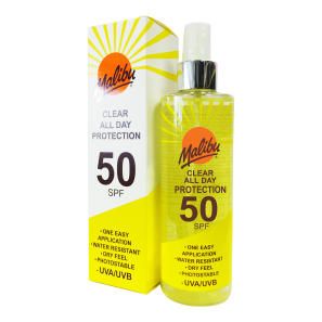 Malibu Clear All Day Protection SPF 50 250ML