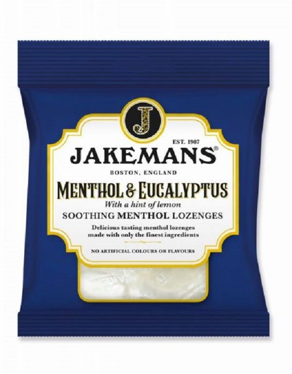 Jakemans Menthol and Eucalyptus Throat Lozenges 73g