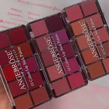 10 Color Lipstick Palette Matte Long Lasting Waterproof Nourishing Lip Stick Cream Palette - Angel Rose
