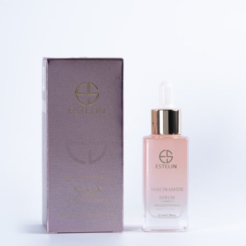 Estelin Niacinamide Brightening Serum Light skin with luster and improve dull face skin