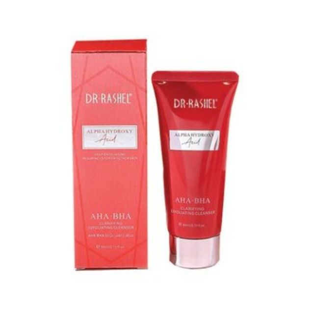 Dr. Rashel AHA BHA Clarifying Exfoliating Facial Cleanser Alpha Hydroxy Acid Unclog Pores Blemishes Acne prone face skin Care