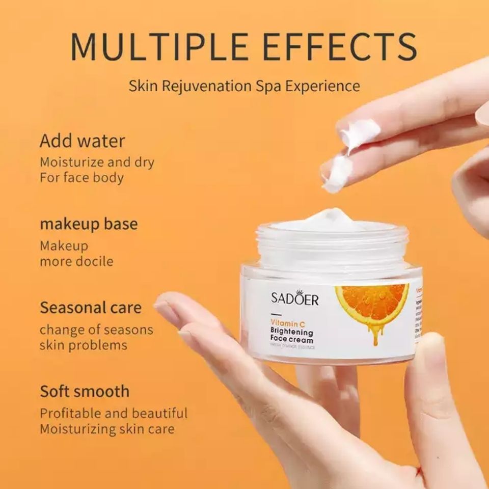 Vitamin C Brightening Face Cream Sadoer Moisturizer Vitamin C mabox alternative cream Moisturizing Cream