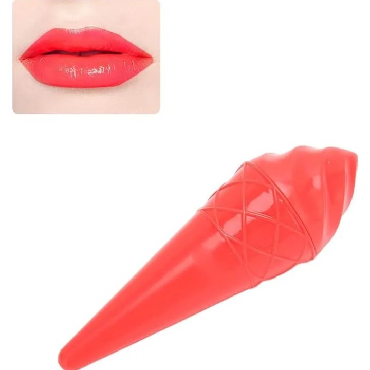 Strawberry Lip Balm Moisturizing Anti Chap Lipstick Hydrating Repair Nourishing Ice Cream Shape Lips Skin Care - Sadoer view 5