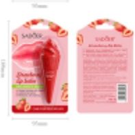 Strawberry Lip Balm Moisturizing Anti Chap Lipstick Hydrating Repair Nourishing Ice Cream Shape Lips Skin Care - Sadoer view 7