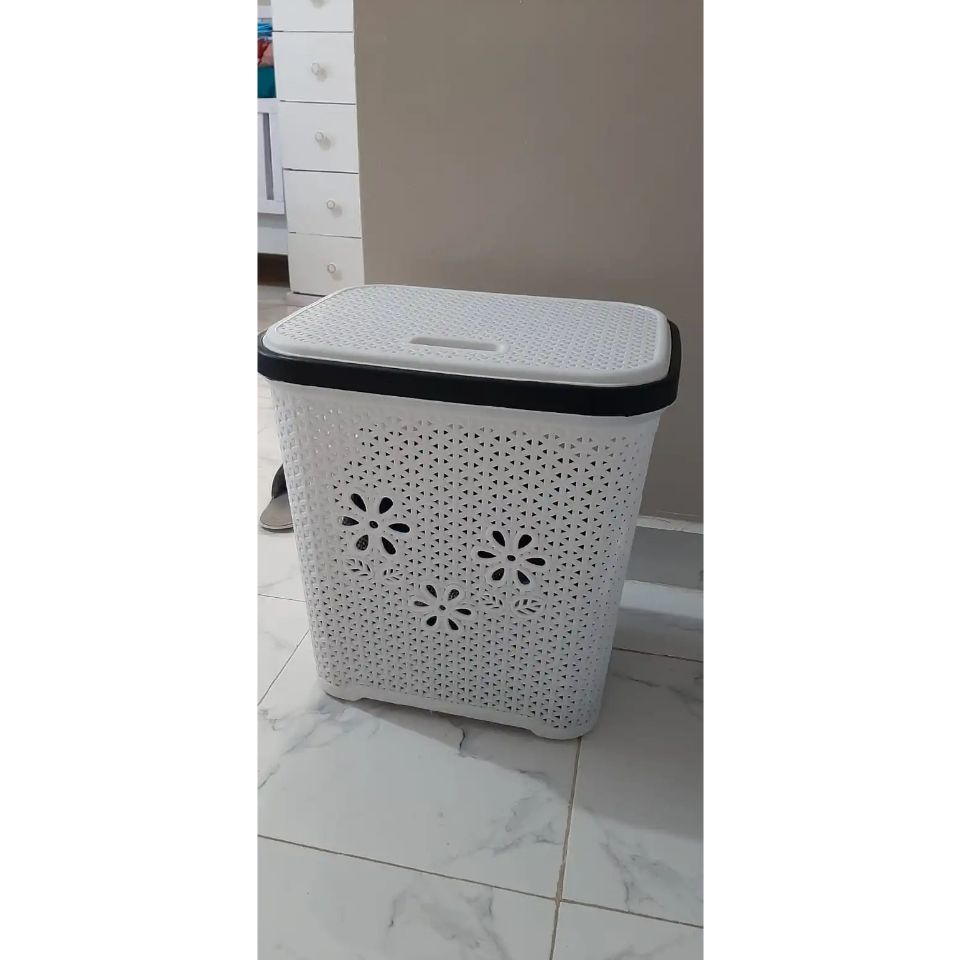 Laundry Basket Square-New (Assorted Colors)