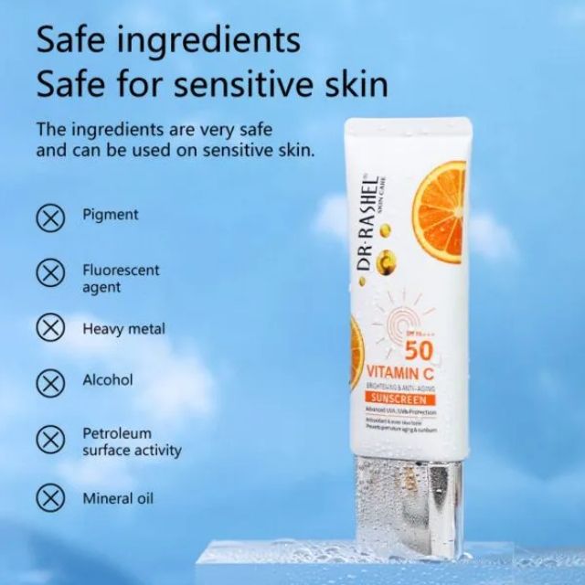 Vitamin C Brightening & Anti-Aging Sunscreen SPF 50 (50ml