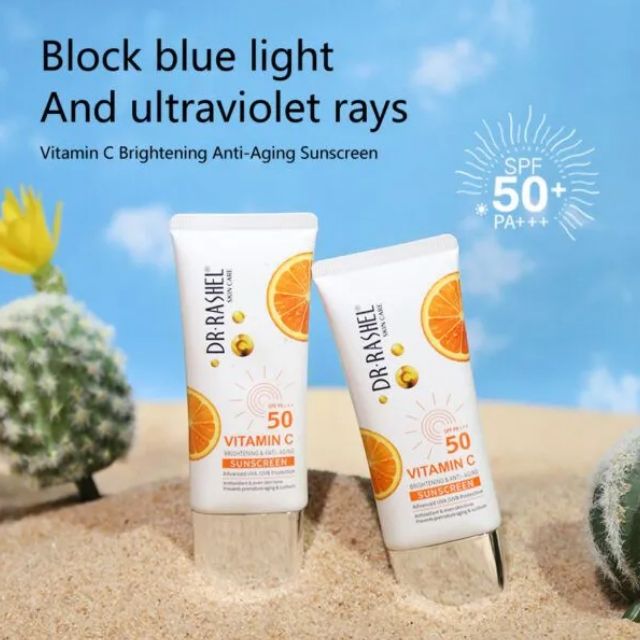 Vitamin C Brightening & Anti-Aging Sunscreen SPF 50 (50ml