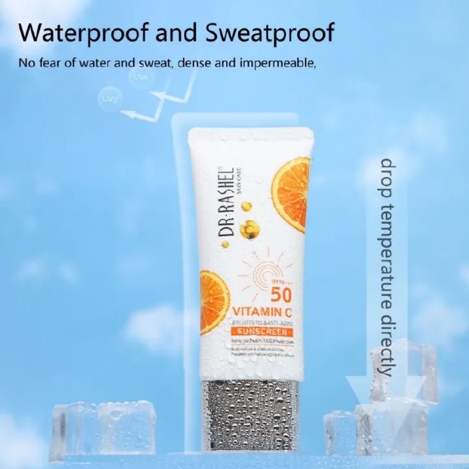 Vitamin C Brightening & Anti-Aging Sunscreen SPF 50 (50ml