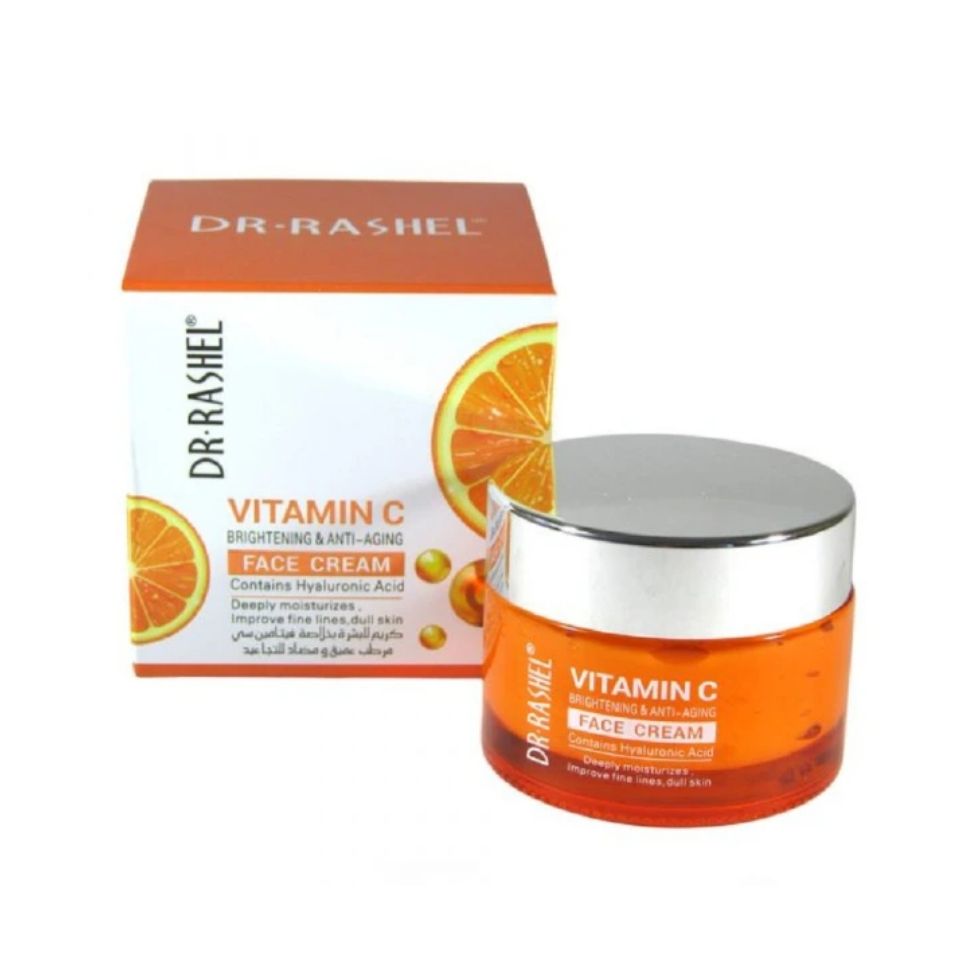 3 Pack Set Dr Rashel Vitamin C Face Serum, Night Cream & Anti Aging Face Cream Glow Pack Skin Care Set Fade Sun Spots & Discoloration Refine Skin Texture Reduce Wrinkle Minimize Existing Wrinkles