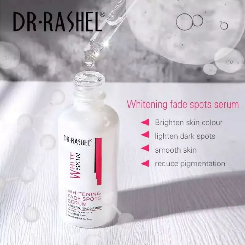 3 in 1 Dr. Rashel White Skin Fade Spots Serum + Day Cream + Night Cream Whitening Set