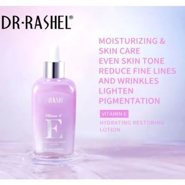 Dr. Rashel Vitamin E Dark Spots Corrector Face Serum (reduce fine lines, moisturizes, even skin tone, removes pigmentation, and wrinkles