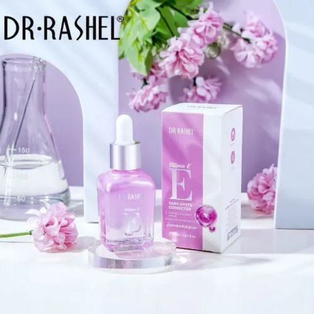 Dr. Rashel Vitamin E Dark Spots Corrector Face Serum (reduce fine lines, moisturizes, even skin tone, removes pigmentation, and wrinkles