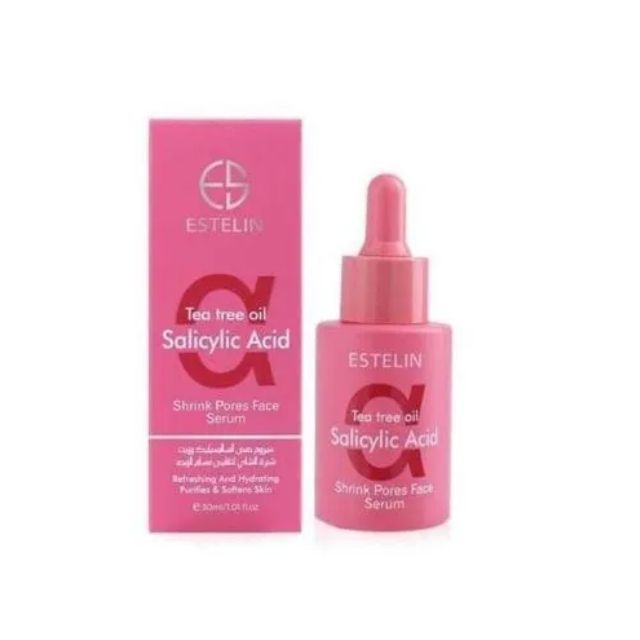 ESTELIN Salisylic Acid And Tea Tree Face Serum ,Removes Acnes Marks,Readiness, Control Oil And Sothes