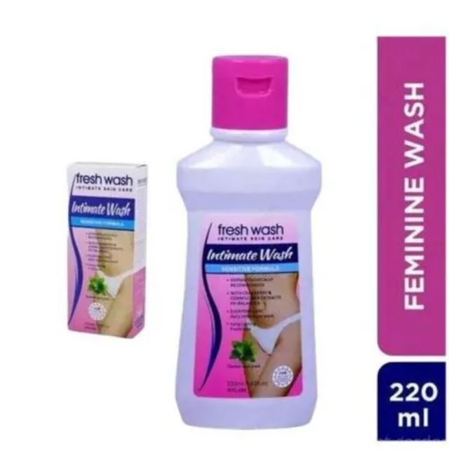 Fresh Wash Intimate Wash Sensitive Formula - 220ml