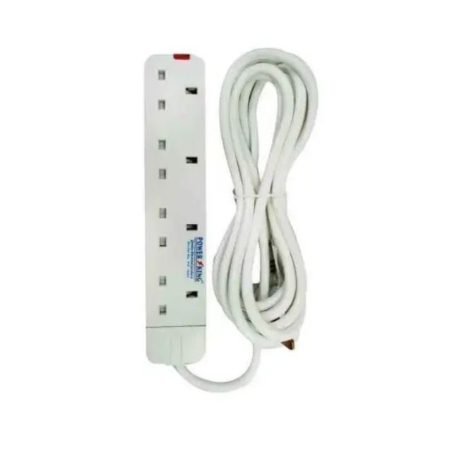 Sundabests Power King Heavy Duty 4-way Power/Socket Extension Cable Charging Outlet extension cable