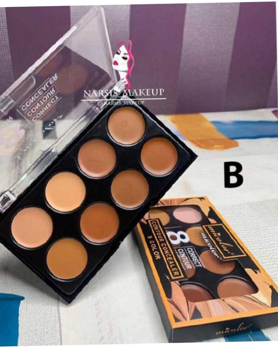 Classic/Micolor Dream 8 Color Correct Contour Concealer Palette Contouring Makeup Care