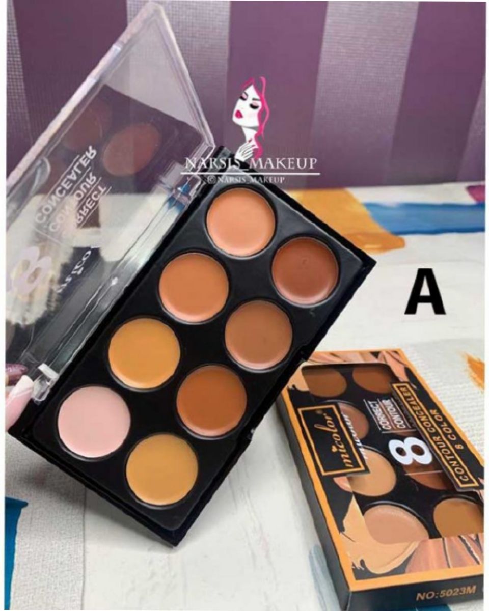 Classic/Micolor Dream 8 Color Correct Contour Concealer Palette Contouring Makeup Care