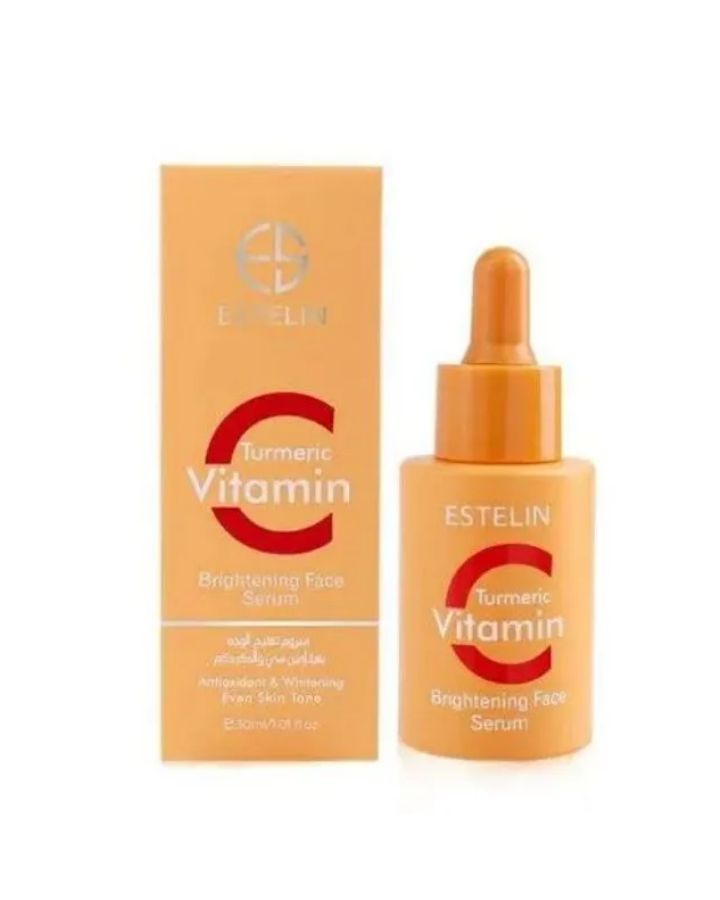 1Pc ESTELIN Repairing, Hydrating, Firming And Brightening Face Serums - B5 Ceramide, Rice & Collagen, Vitamin C With Tumeric, Vitamin A Retinol, Salicylic Acid And Tea Tree, Rosehip niacinamide