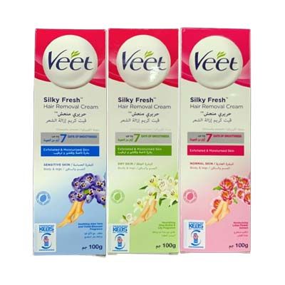 Veet Hair Removal Cream Sensitive / Normal / Dry Skin - 100g