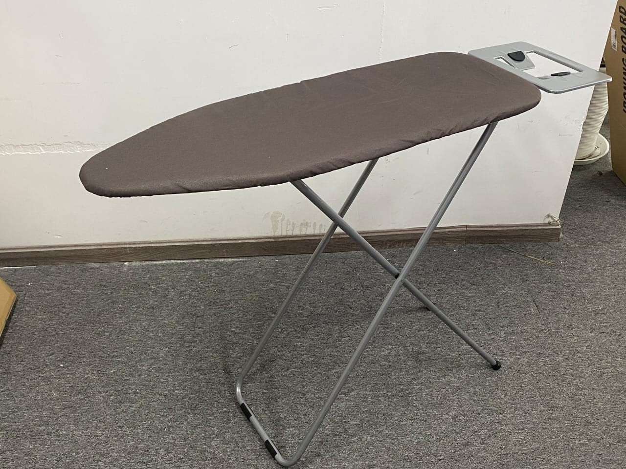 Heat resistant metallic home family ironing board