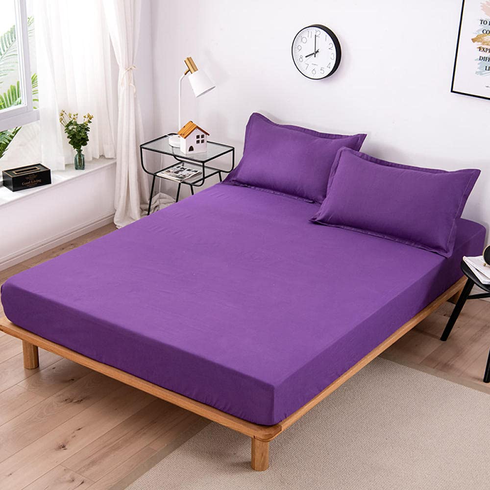 Waterproof fitted bedsheet/bambooo matress protector bedcover with elastic band terry oth...Hypoarllergenic...soft and comfortablefarbric with higher water/liquid absorption[6-12inch]deep pocket that