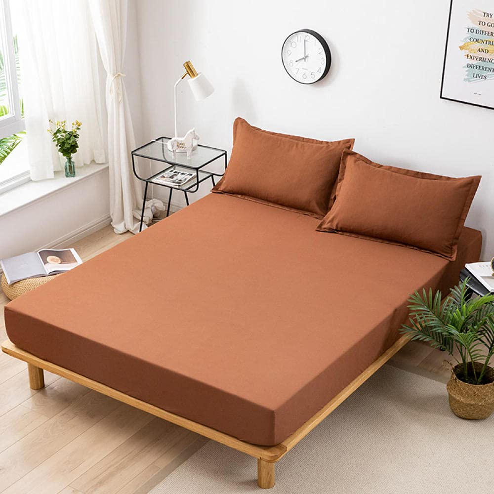 Waterproof fitted bedsheet/bambooo matress protector bedcover with elastic band terry oth...Hypoarllergenic...soft and comfortablefarbric with higher water/liquid absorption[6-12inch]deep pocket that