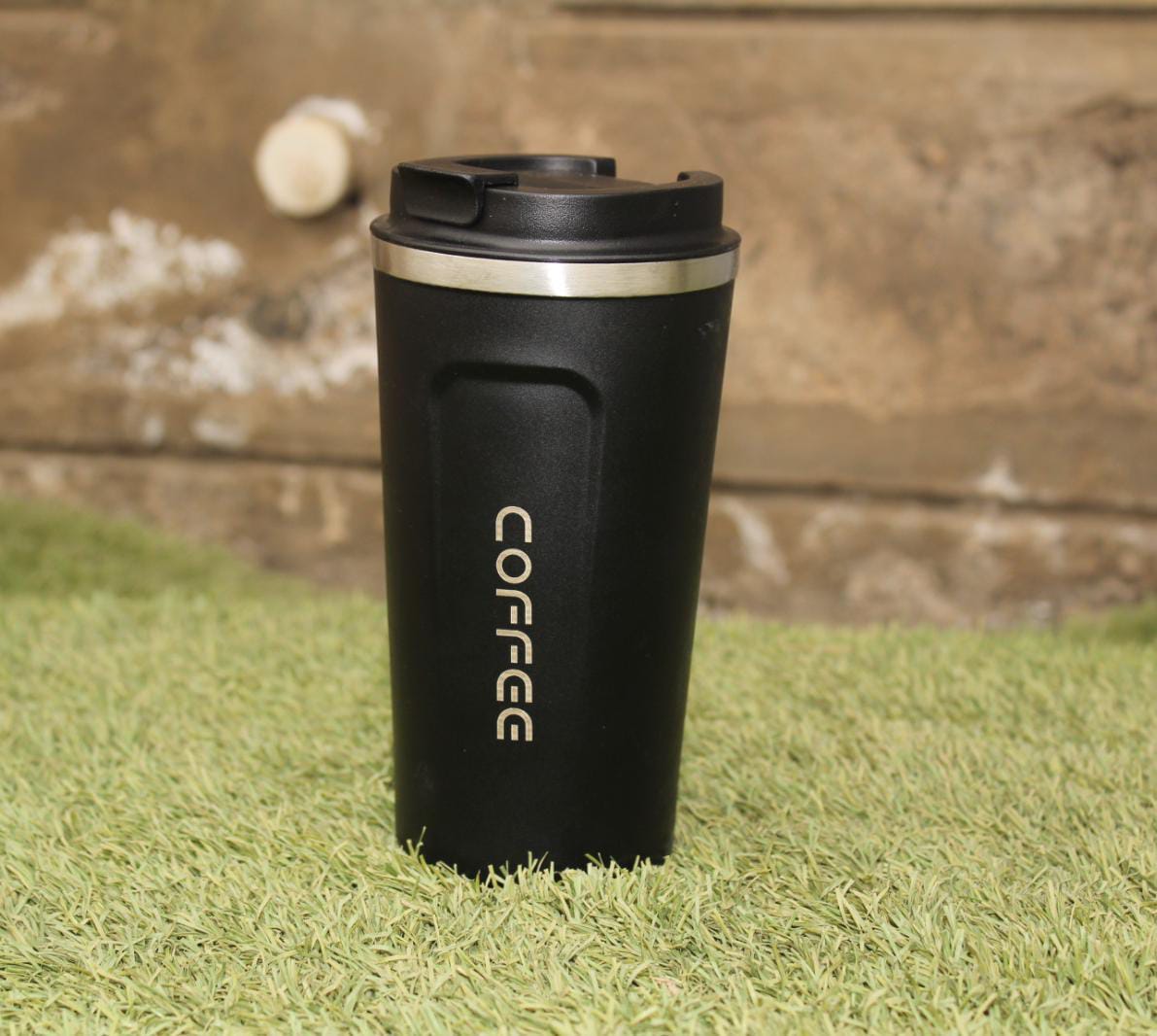 500mls stainless steel portable kitchen coffee mugs...keeps hot for a very long time