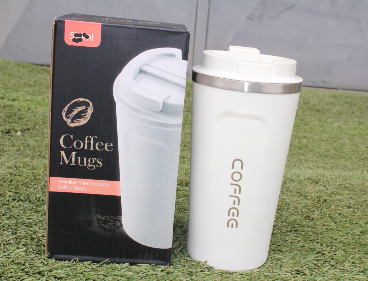 500mls stainless steel portable kitchen coffee mugs...keeps hot for a very long time