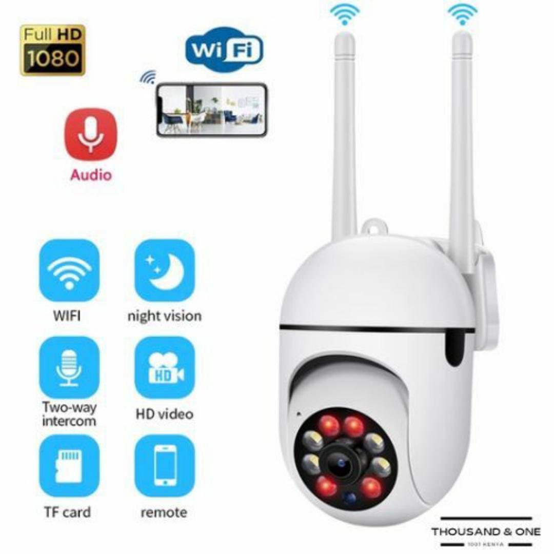 360 PTZ WIRELESS INDOOR OUTDOOR SMART WIFI IP CCTV SECURITY CAMERA AUTO TRACKING ROTATION