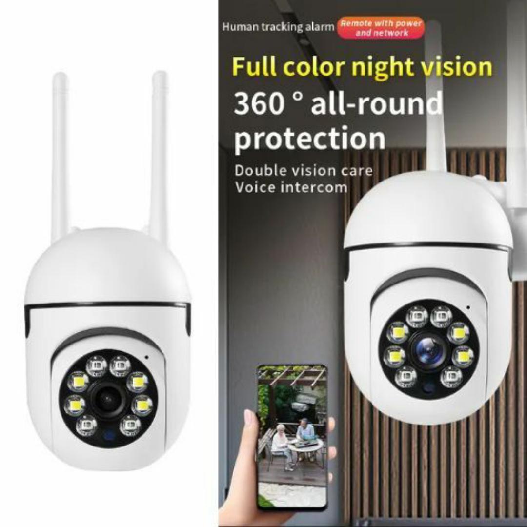 360 PTZ WIRELESS INDOOR OUTDOOR SMART WIFI IP CCTV SECURITY CAMERA AUTO TRACKING ROTATION