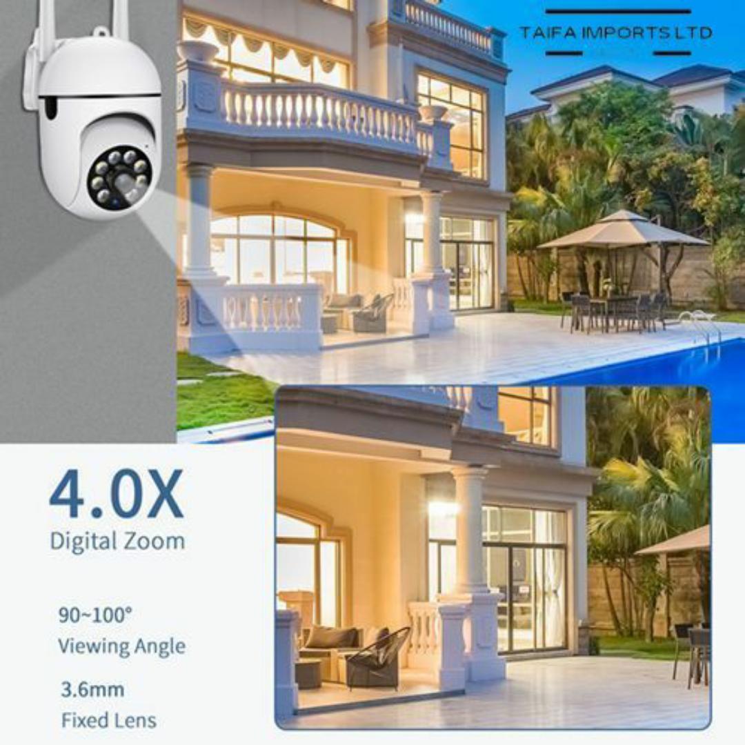 360 PTZ WIRELESS INDOOR OUTDOOR SMART WIFI IP CCTV SECURITY CAMERA AUTO TRACKING ROTATION