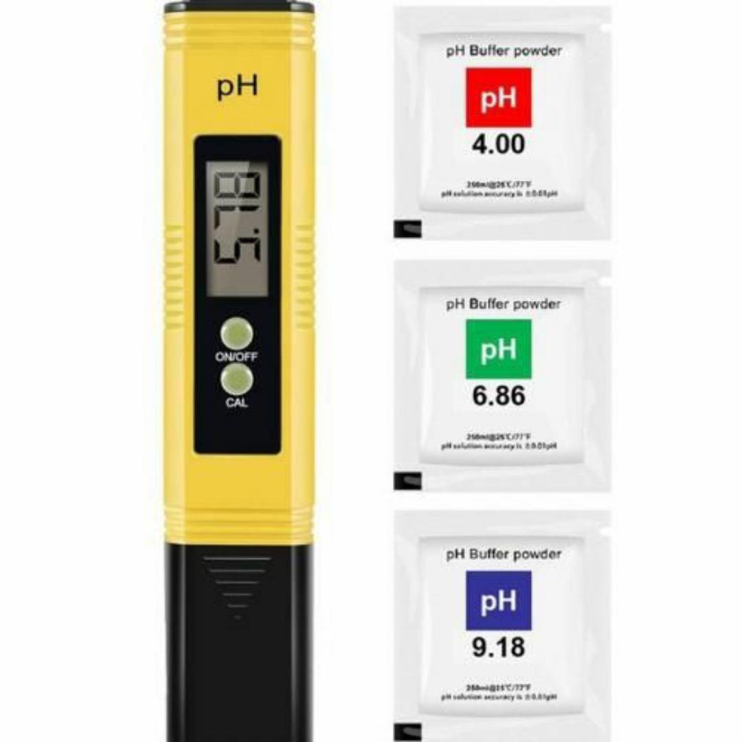 DIGITAL ATC PH METER For Liquids Quality Test

/ Water Quality Tester with free buffer powders for calibration and batteries included