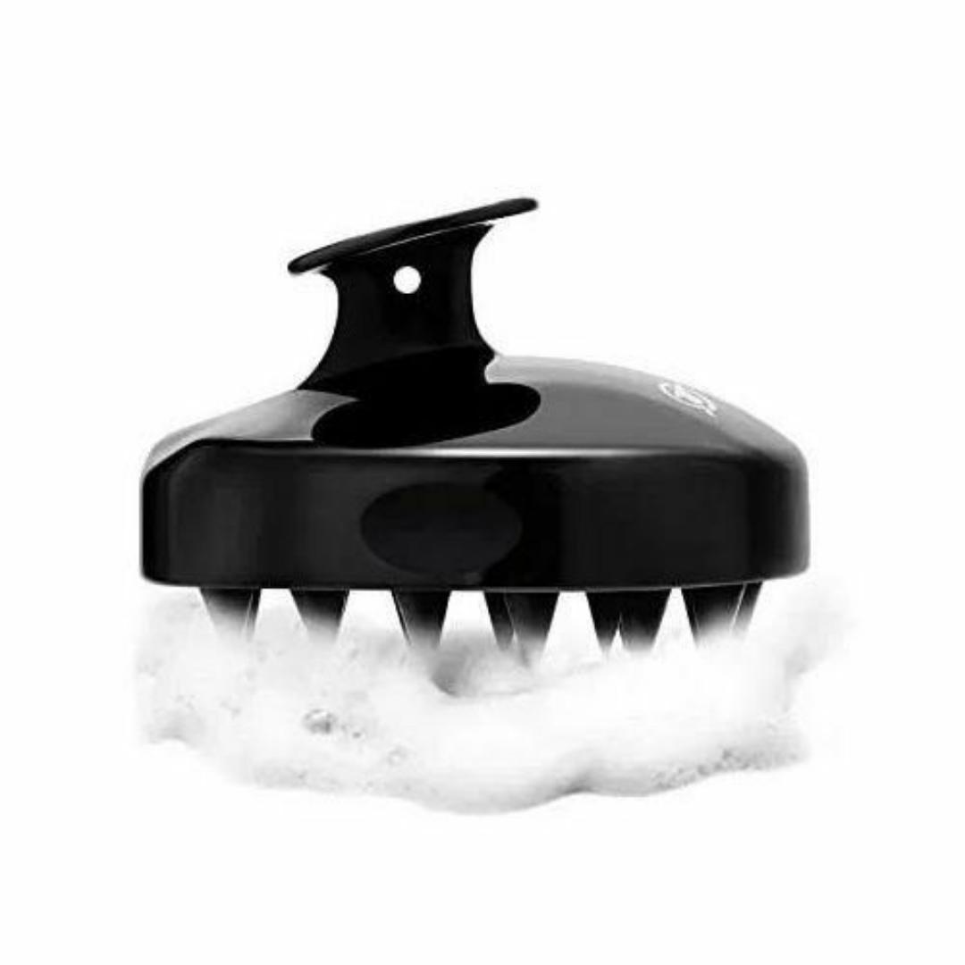 HAIR SKIN REJUVENATION HAIR RE GROWTH SCALP MASSAGER SHAMPOO BRUSH SOFT SILCONE HEAD