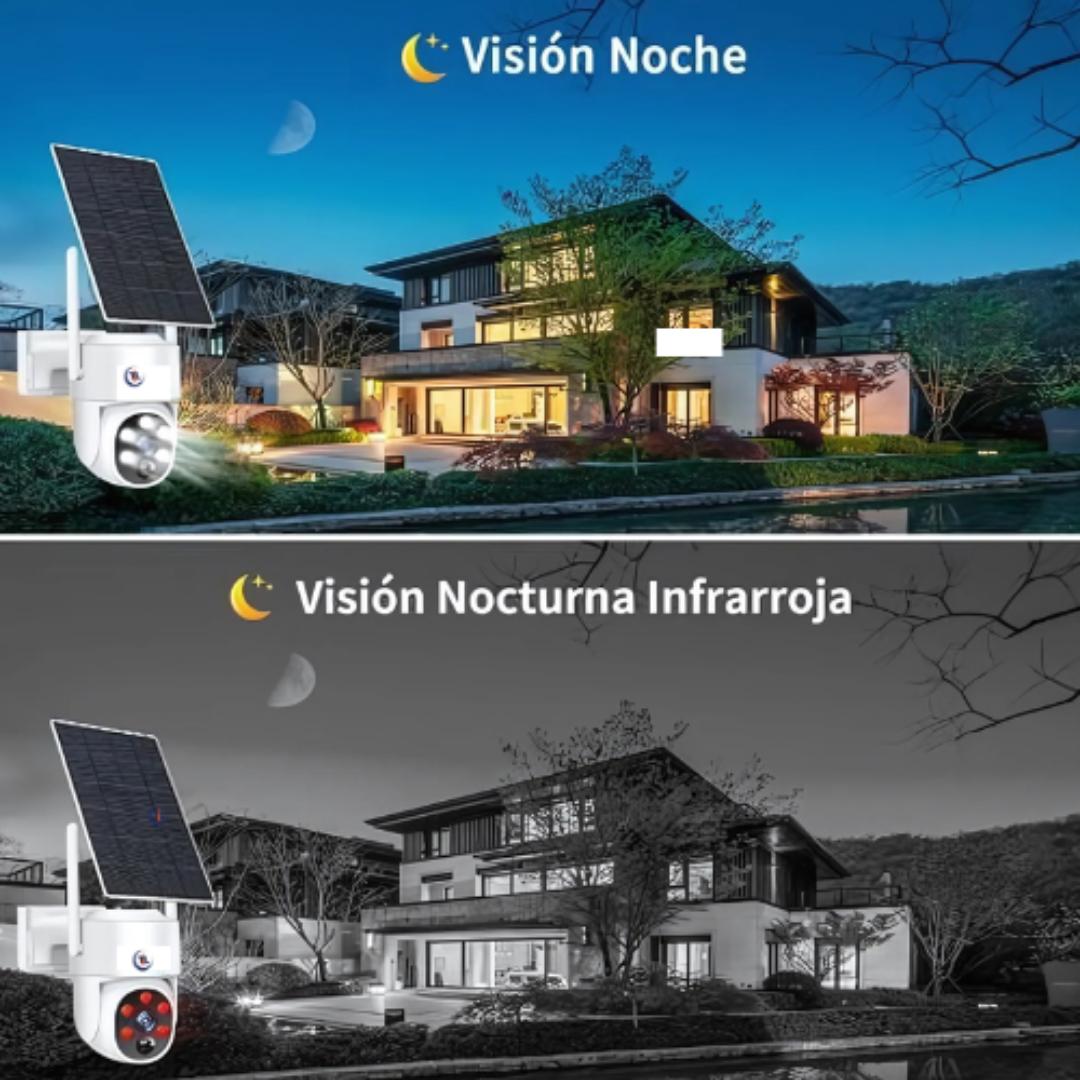 AI POWERED SOLAR CCTV SECURITY SURVEILLANCE CAMERA 1080P - ESEE CLOUD WATERPROOF SMART 360 PTZ HUMANOID TRACKING, MOTION DETECTION, LED FLOOD LIGHT, INFRARED NIGHT VISION & INTELLIGENT ALERT CAMERAS