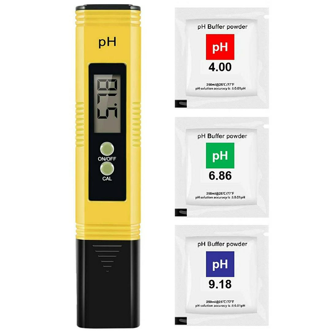 DIGITAL ATC PH METER For Liquids Quality Test

/ Water Quality Tester with free buffer powders for calibration and batteries included