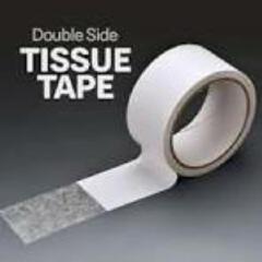 DOUBLE SIDED TAPE 100 METERS - TAIFA 100 Meters Tapes Strong Double Sided Tapes Adhesive for Banding, Posters, DIY, Promotional