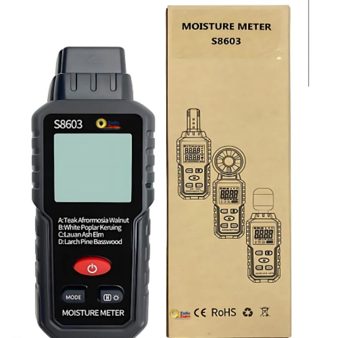 MOISTURE AND HUMIDITY METER

HYGROMETER  FOR TESTING WOOD, PAPER, GRAINS, TIMBER, CONCRETE
