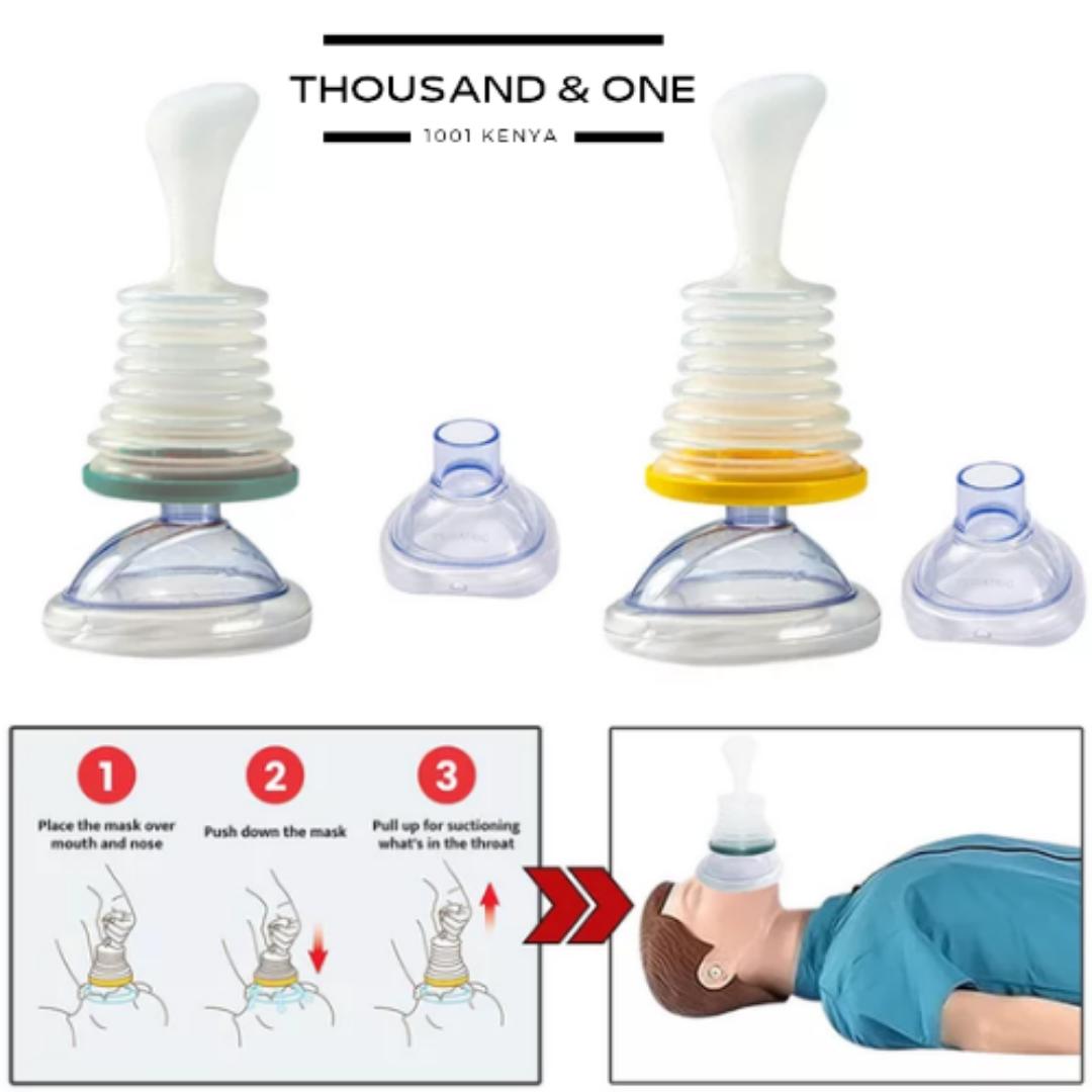 LIFEVAC CHOKING RESCUE DEVICE ANTI CHOKING EMERGENCY FIRST AID FOR PEDIATRIC & ADULTS

- Personal Protection Kit