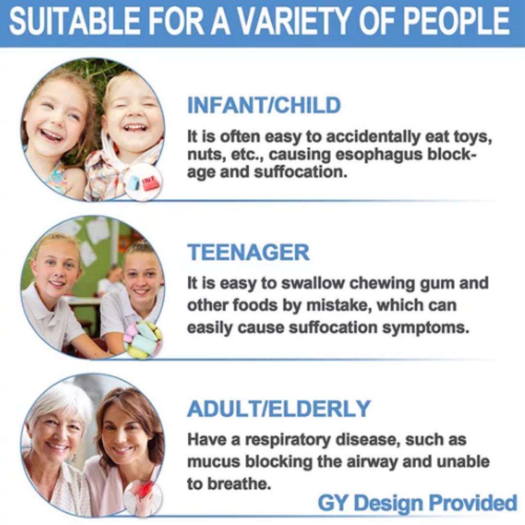 LIFEVAC CHOKING RESCUE DEVICE ANTI CHOKING EMERGENCY FIRST AID FOR PEDIATRIC & ADULTS

- Personal Protection Kit