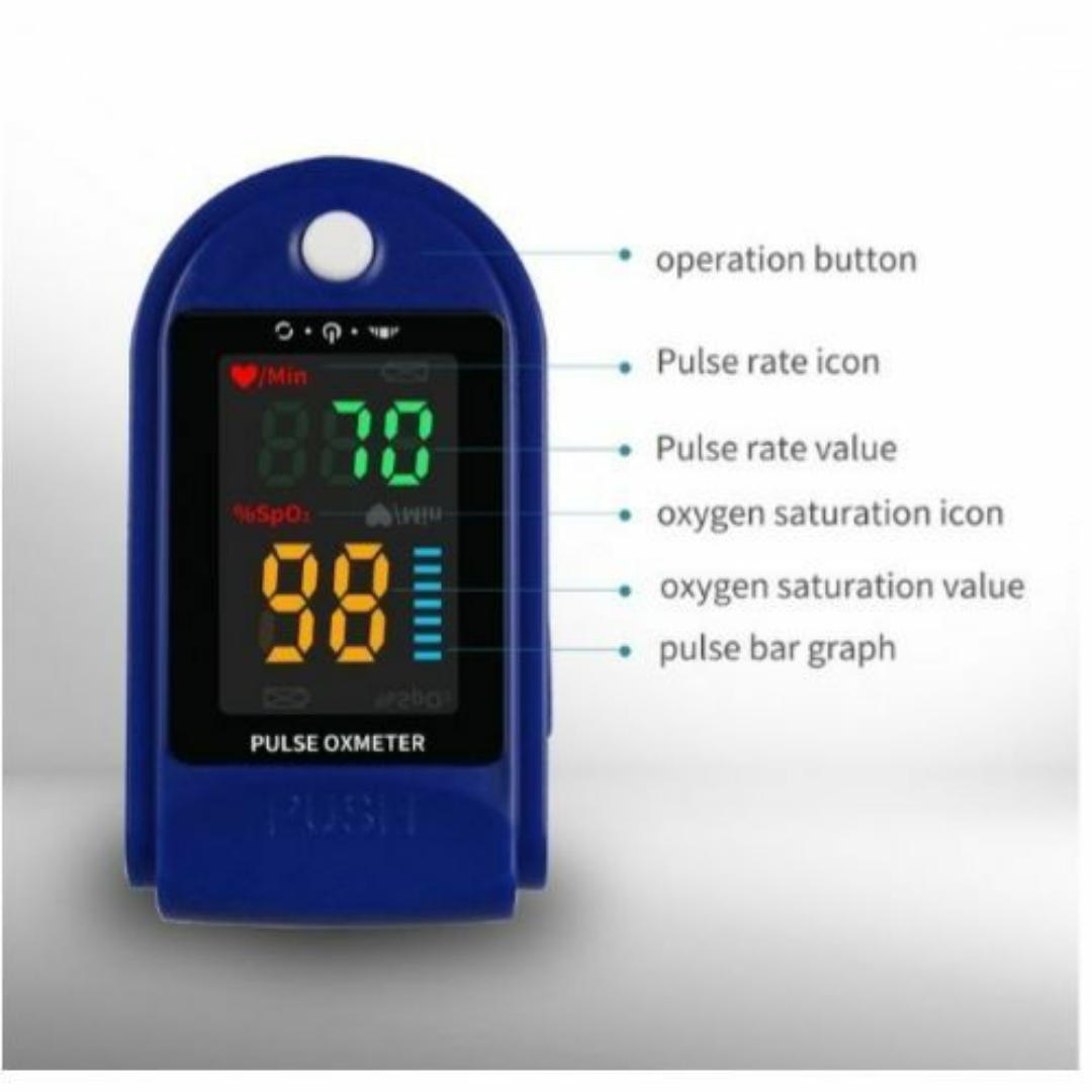 PULSE OXIMETERS FINGER TIP PULSE OXIMETER  Digital Medical Fingertip Pulse Oximeter Blood Oxygen Sensor Saturation Mini SpO2 Oxygenation Monitor