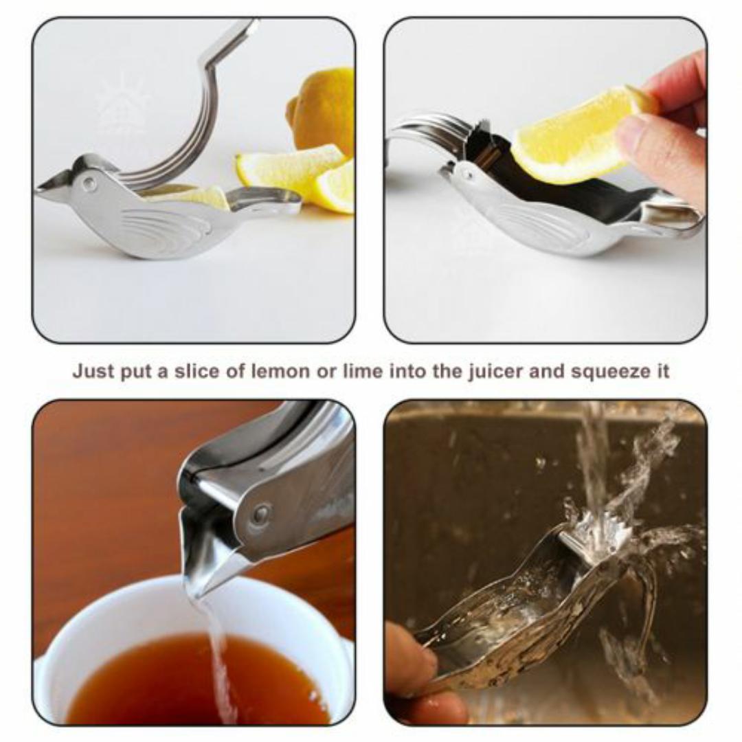 LEMON JUICER FRUIT SQUEEZER STAINLESS STEEL LEMON JUICE EXTRACTOR