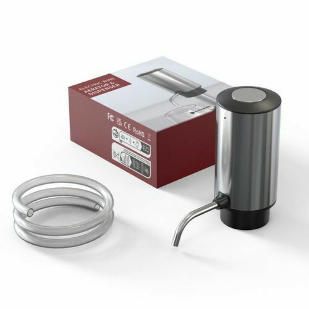 Electric Wine Aerator Automatic Decanter Pourer Whisker Pump Dispenser Quick Sobering Red Wine Airarator Bar Acceories Tools