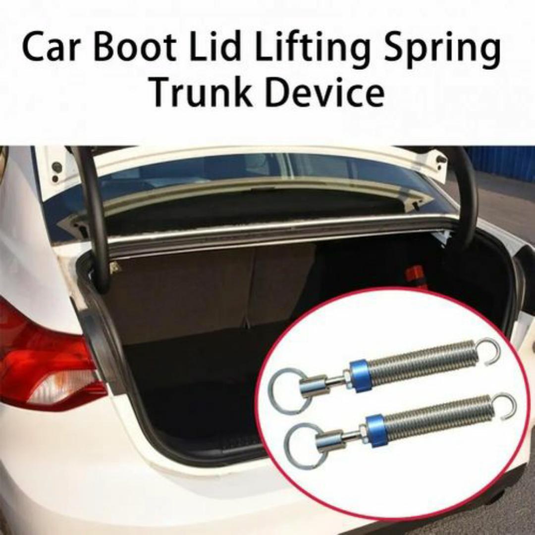 2pcs Car Trunk Lid Lift Springs Auto Trunk Lifting Devices Opening Tools Metal Spring Devices Car Trunk Vehicle Parts
