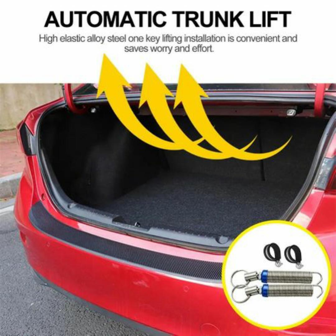 2pcs Car Trunk Lid Lift Springs Auto Trunk Lifting Devices Opening Tools Metal Spring Devices Car Trunk Vehicle Parts