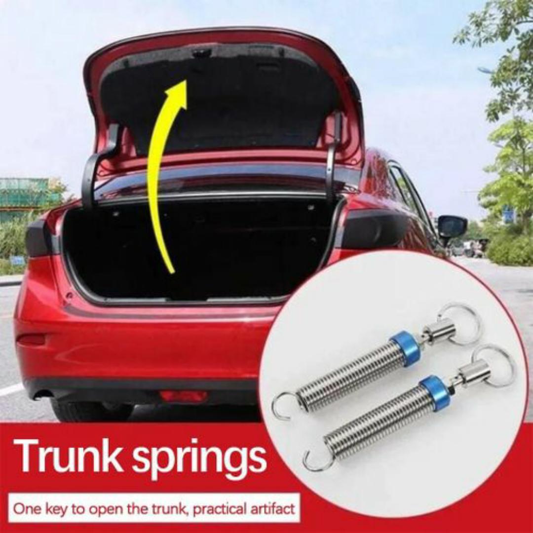 2pcs Car Trunk Lid Lift Springs Auto Trunk Lifting Devices Opening Tools Metal Spring Devices Car Trunk Vehicle Parts