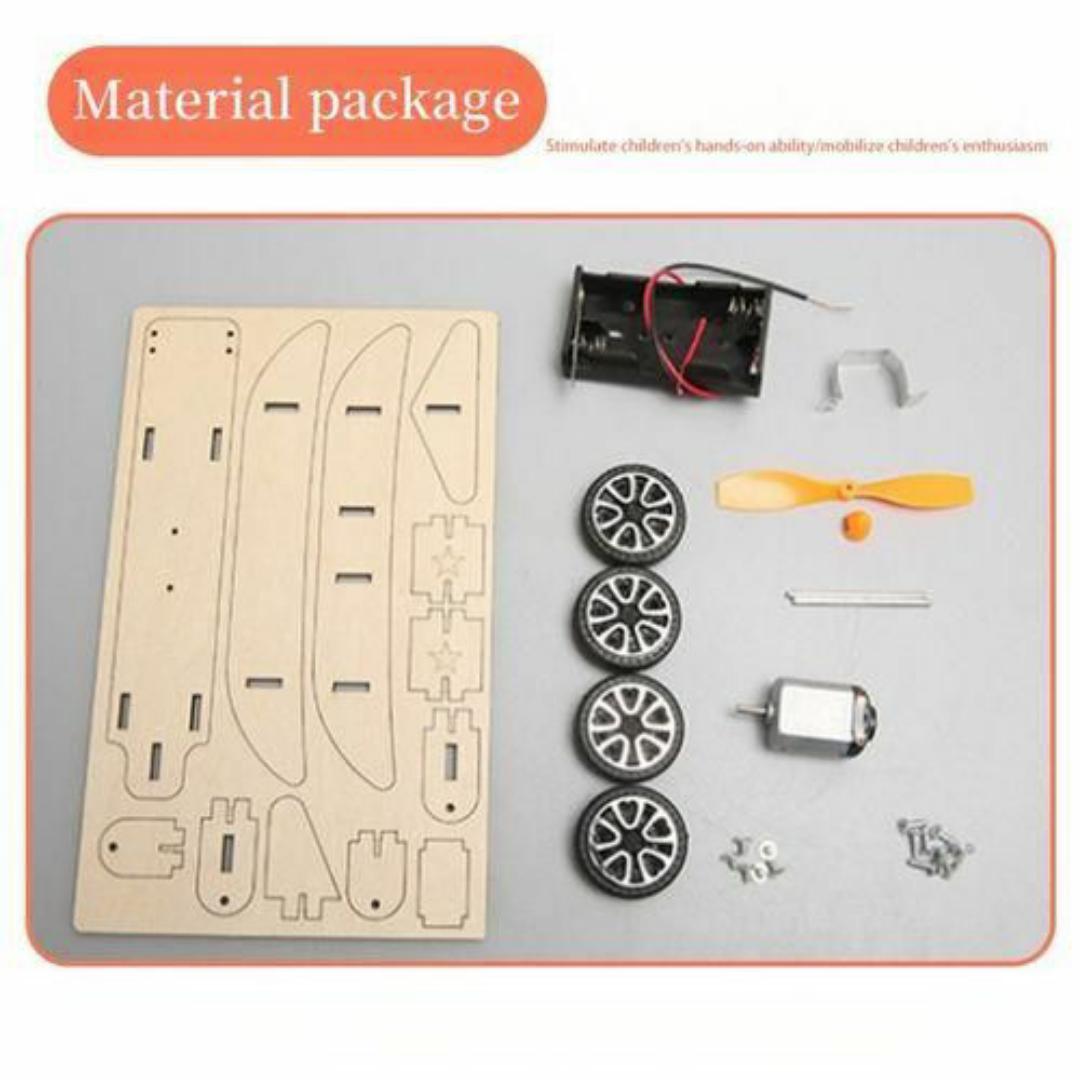 DIY Handmade Airplane Model Toys Science Physics Kids School Project Educational Toy  - DIY AEROPLANE FOR KIDS TO ASSEMBLE ON DRIVE